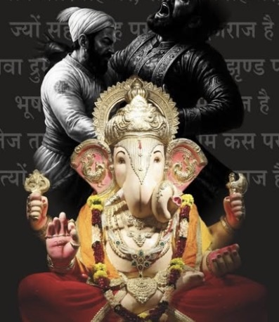 Waghawadi Cha Raja Ganpati idol on Waghawadi Road